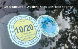 Thay đổi quy định về đăng kiểm lại do mất, hỏng Giấy chứng nhận đăng kiểm