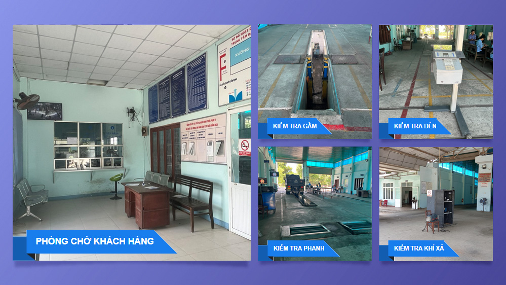 Các khu vực kiểm tra